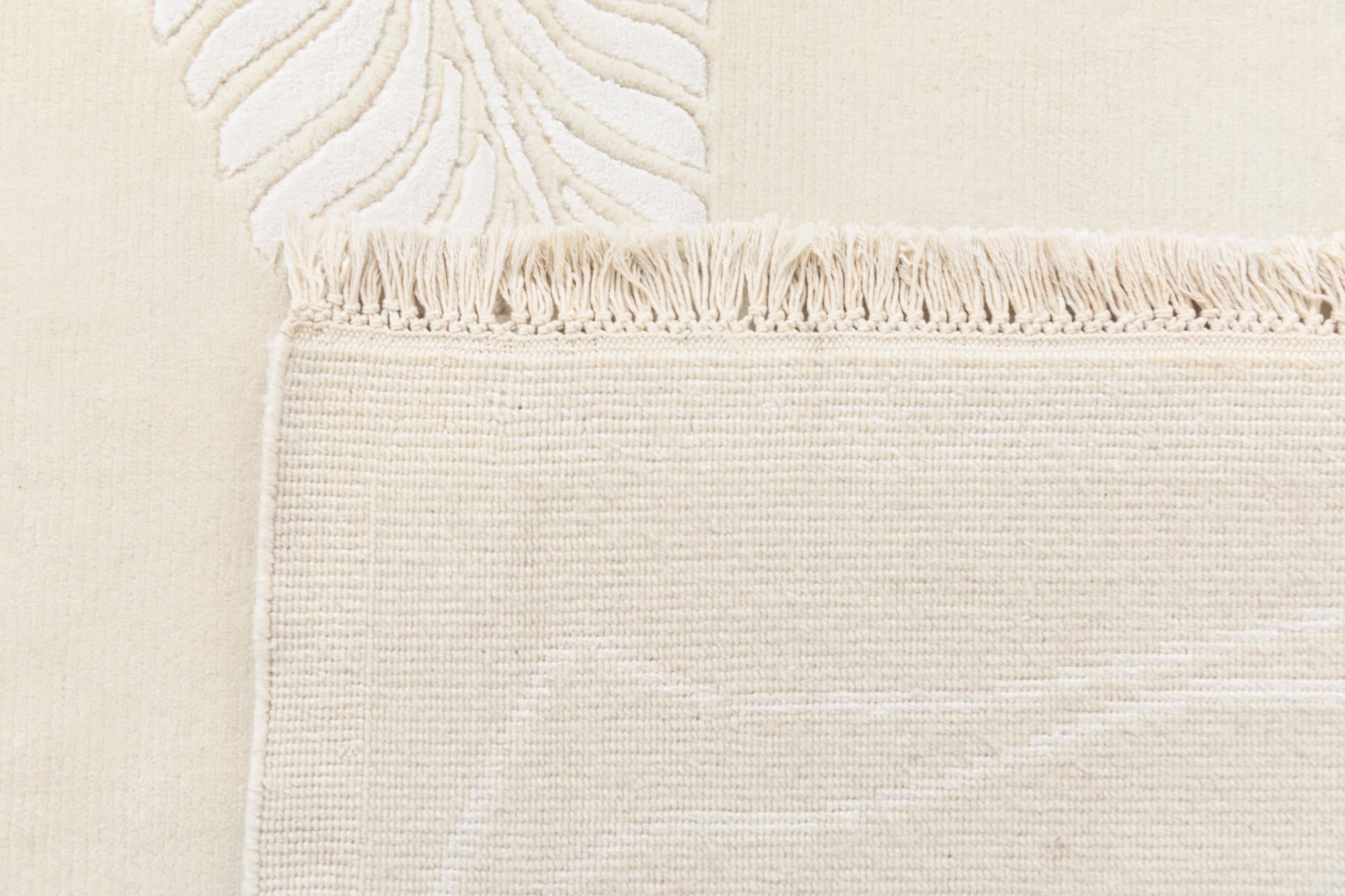 6' 11 x 7' 9 Hand Knotted Darya Wool Square Rug
