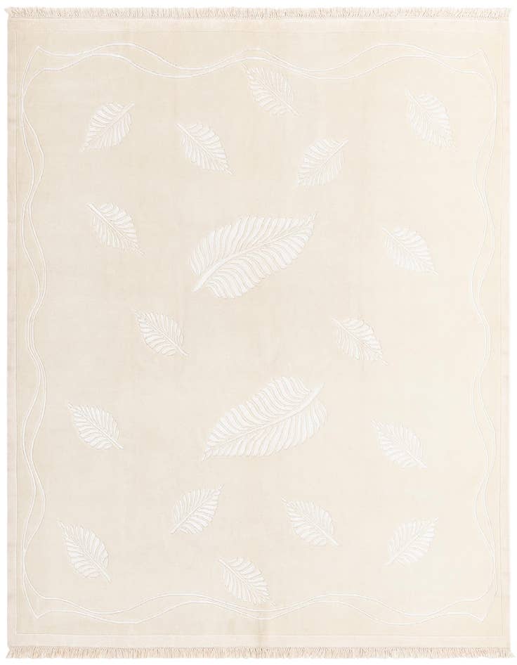 Detail image of 6' 11 x 7' 9 Hand Knotted Darya Wool Square Rug