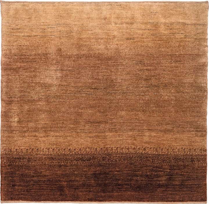 3' 9 x 3' 11 Gabbeh Square Rug