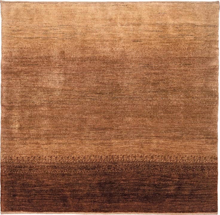 Detail image of 3' 9 x 3' 11 Gabbeh Square Rug