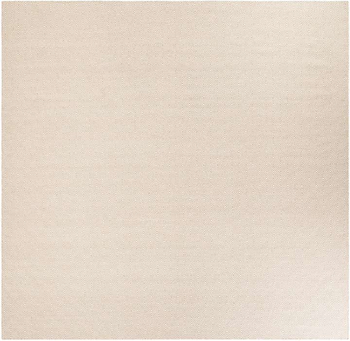 12' x 12' Hand Woven Geo Trellis Flatweave Square Rug