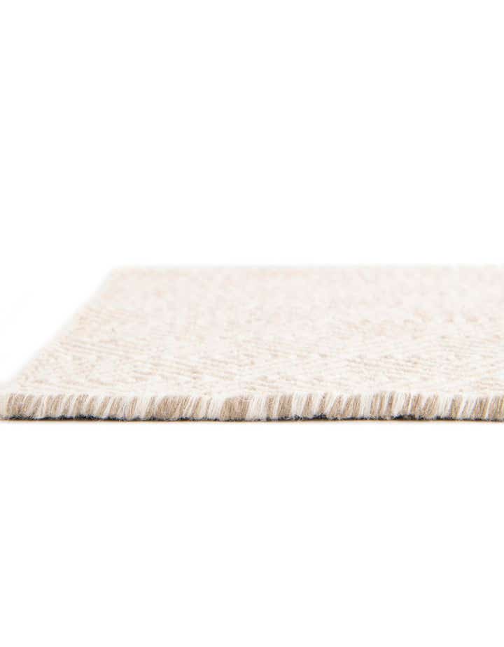 12' x 12' Hand Woven Geo Trellis Flatweave Square Rug