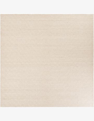 10' x 10' Hand Woven Geo Trellis Flatweave Square Rug