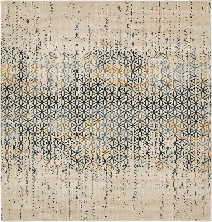 6' x 6' Illusion Square Rug