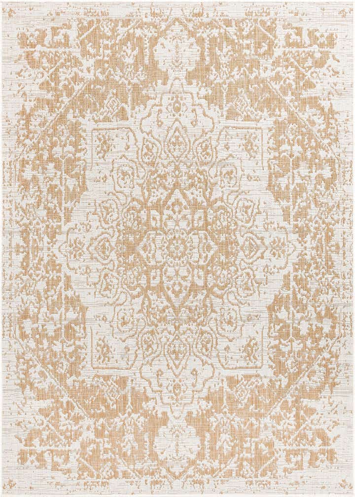 7' 10 x 7' 10 Easy-Clean Jill Zarin Dubai Indoor / Outdoor Square Rug