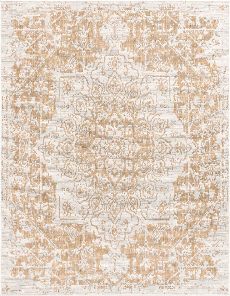 Detail image of 7' 10 x 7' 10 Easy-Clean Jill Zarin Dubai Indoor / Outdoor Square Rug