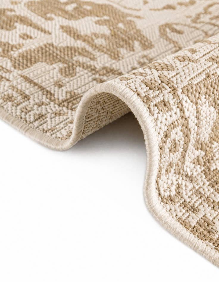 Detail image of 10' 8 x 10' 8 Easy-Clean Jill Zarin Dubai Indoor / Outdoor Square Rug