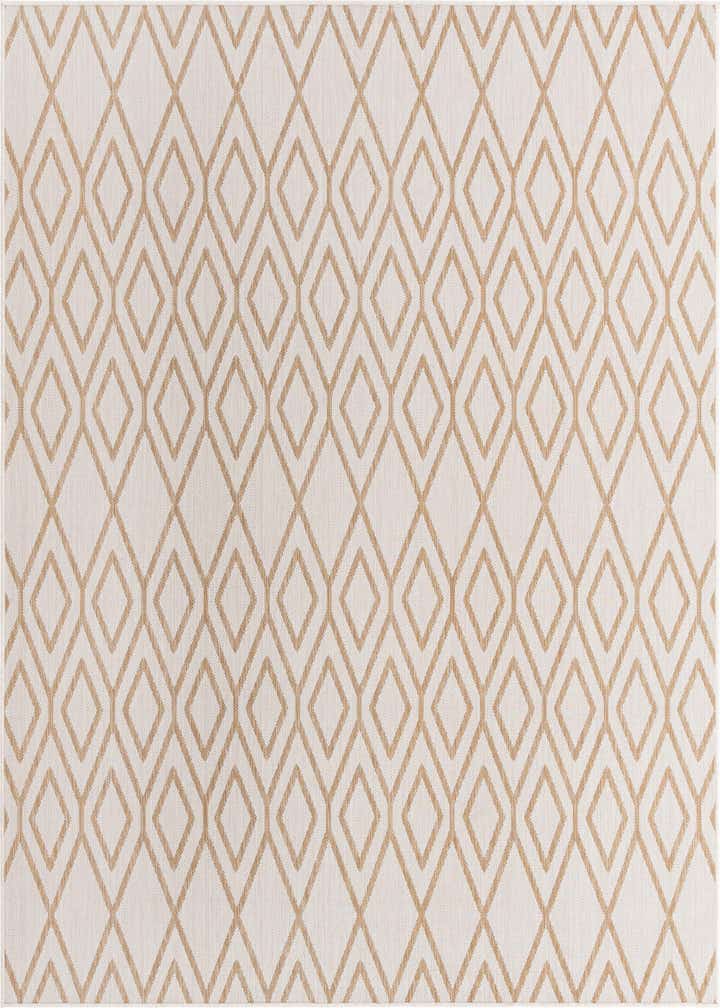 7' 10 x 7' 10 Easy-Clean Jill Zarin Turks and Caicos Indoor / Outdoor Square Rug