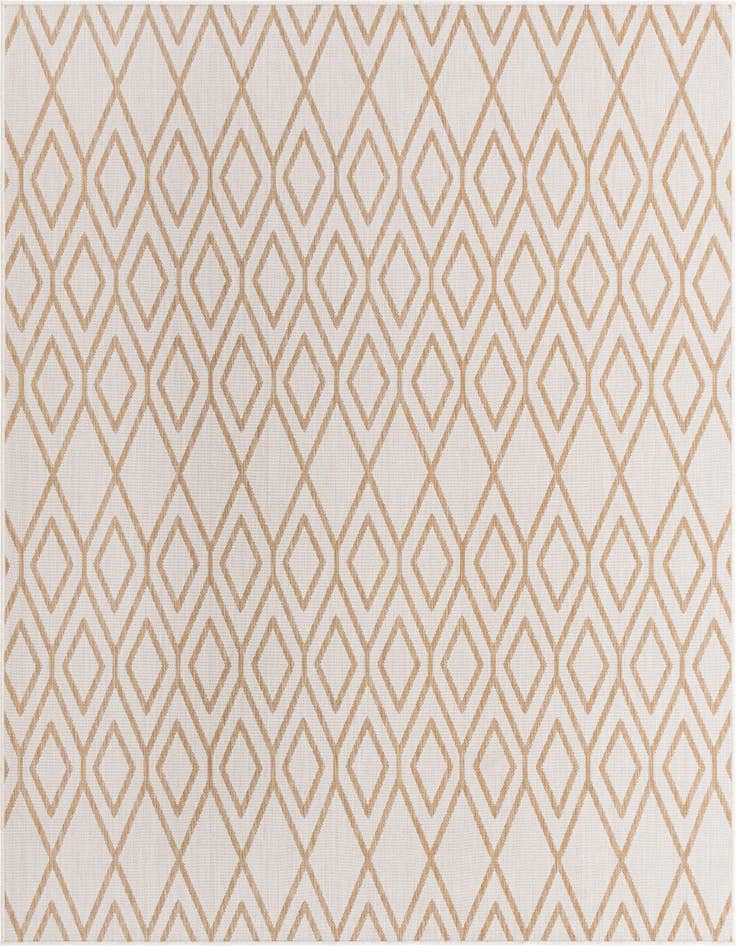 Detail image of 7' 10 x 7' 10 Easy-Clean Jill Zarin Turks and Caicos Indoor / Outdoor Square Rug