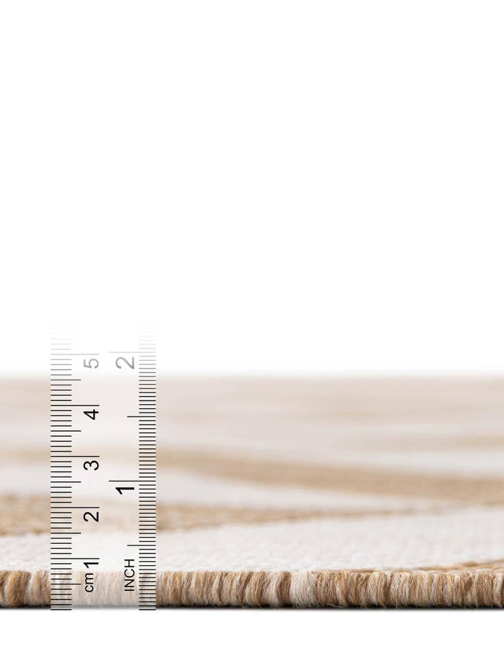 Detail image of 7' 10 x 7' 10 Easy-Clean Jill Zarin Napa Indoor / Outdoor Square Rug