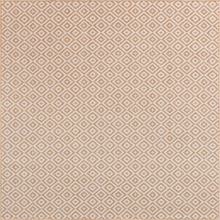 Detail image of 7' 10 x 7' 10 Easy-Clean Jill Zarin Costa Rica Indoor / Outdoor Square Rug