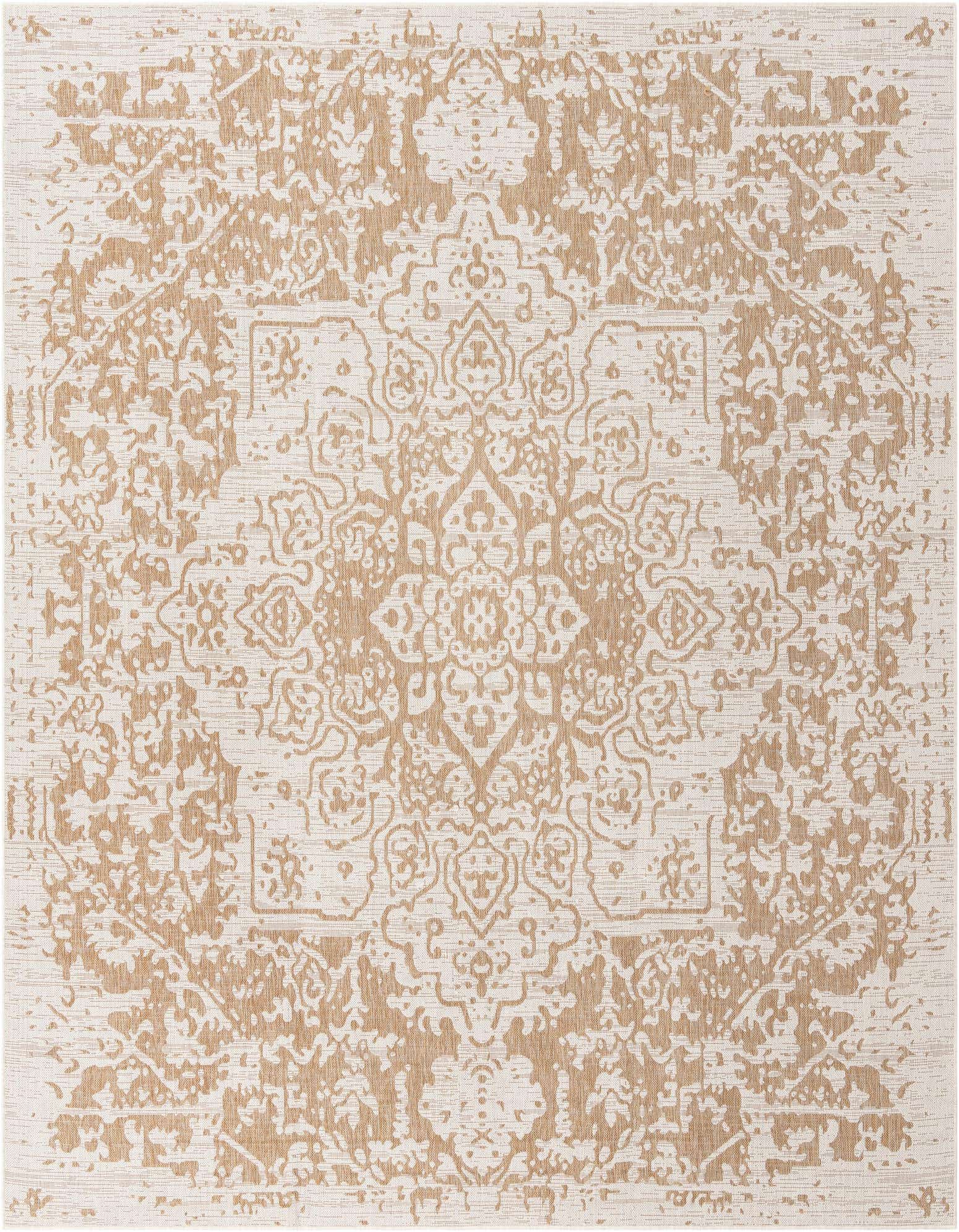 10' 8 x 10' 8 Easy-Clean Jill Zarin Dubai Indoor / Outdoor Square Rug
