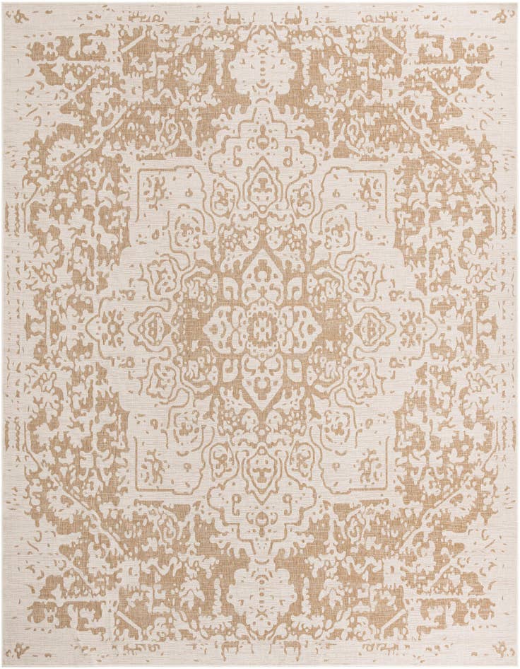 Detail image of 13' x 13' Easy-Clean Jill Zarin Dubai Indoor / Outdoor Square Rug