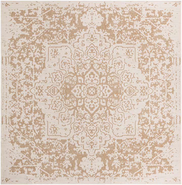 13' x 13' Easy-Clean Jill Zarin Dubai Indoor / Outdoor Square Rug