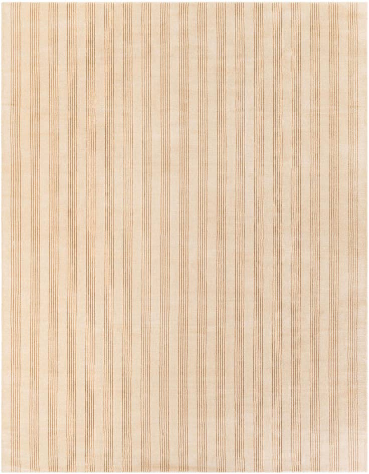 Detail image of 10' x 10' Jill Zarin Striped Wool Square Rug