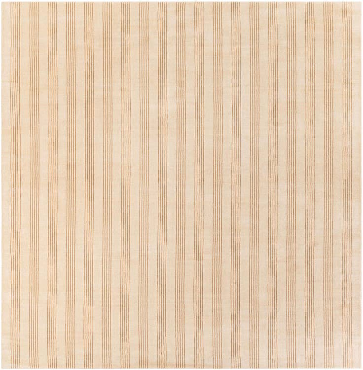 Detail image of 10' x 10' Jill Zarin Striped Wool Square Rug