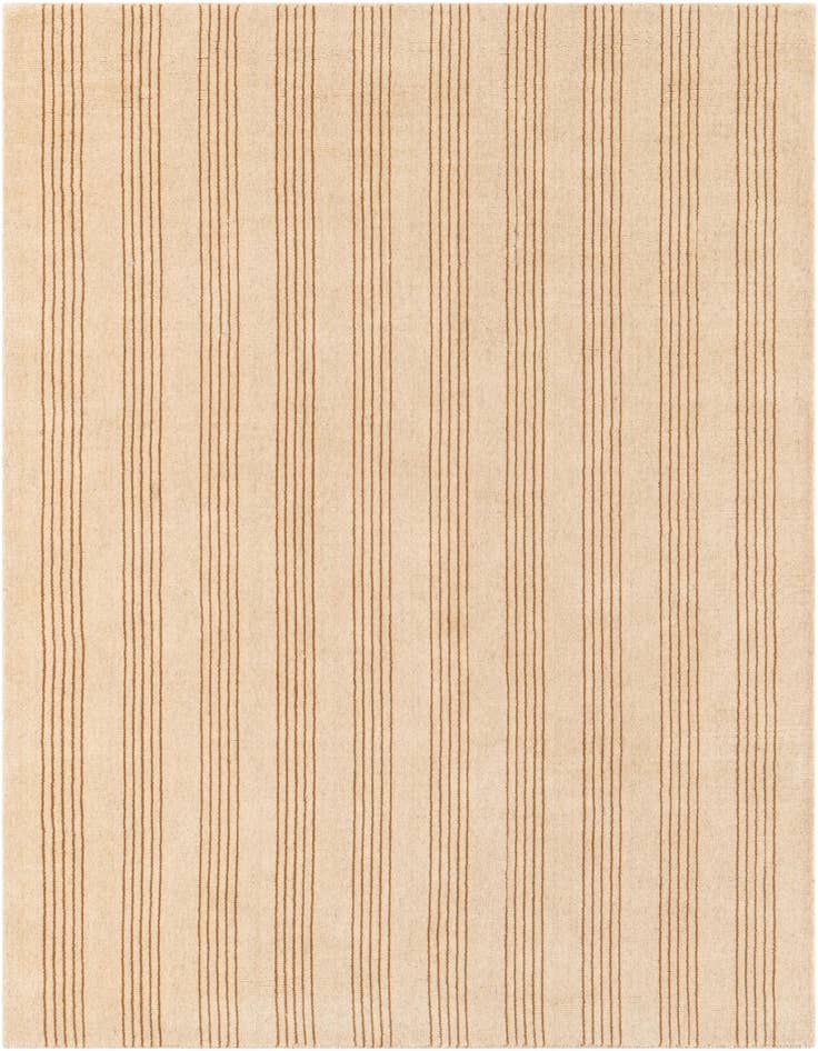Detail image of 5' 1 x 5' 1 Jill Zarin Striped Wool Square Rug