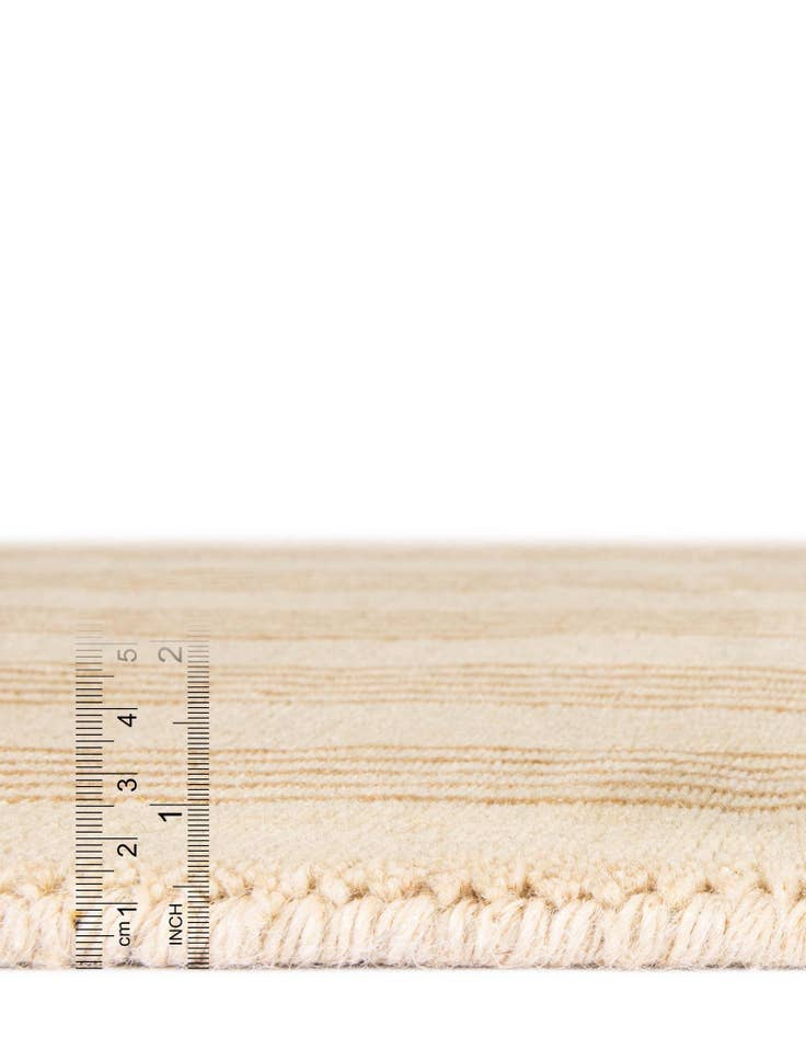 Detail image of 7' 10 x 7' 10 Jill Zarin Striped Wool Square Rug