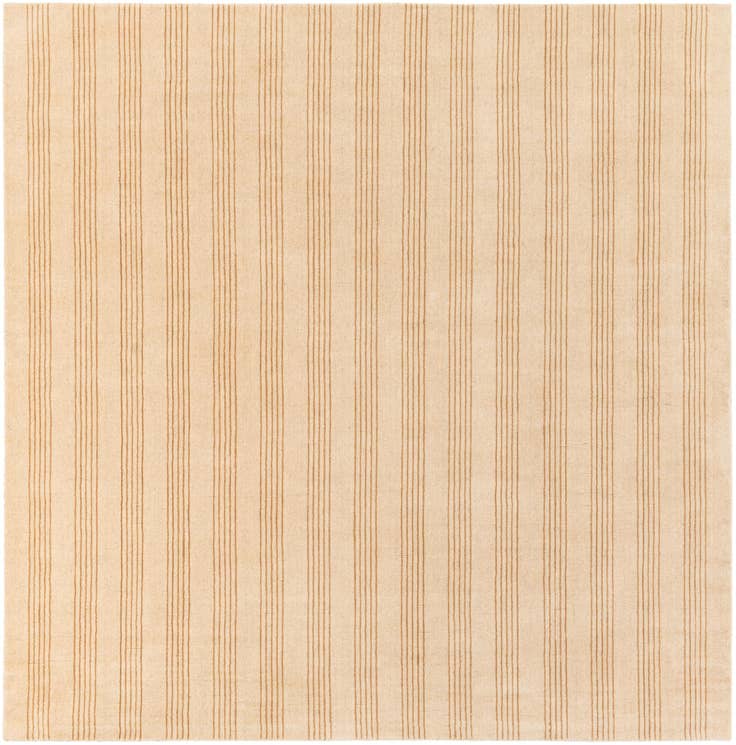 Detail image of 7' 10 x 7' 10 Jill Zarin Striped Wool Square Rug