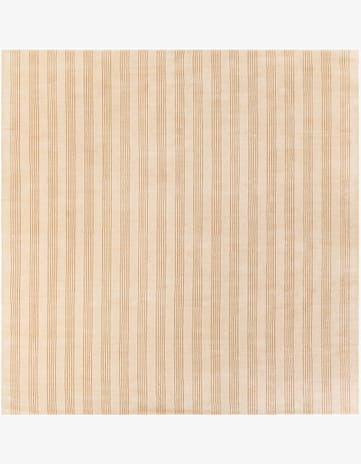 10' x 10' Jill Zarin Striped Wool Square Rug
