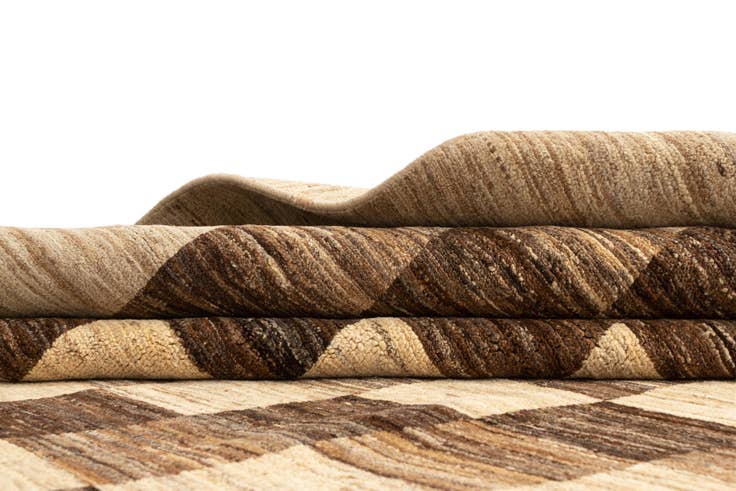 Detail image of 9' 3 x 9' 5 Juma Wool Square Rug