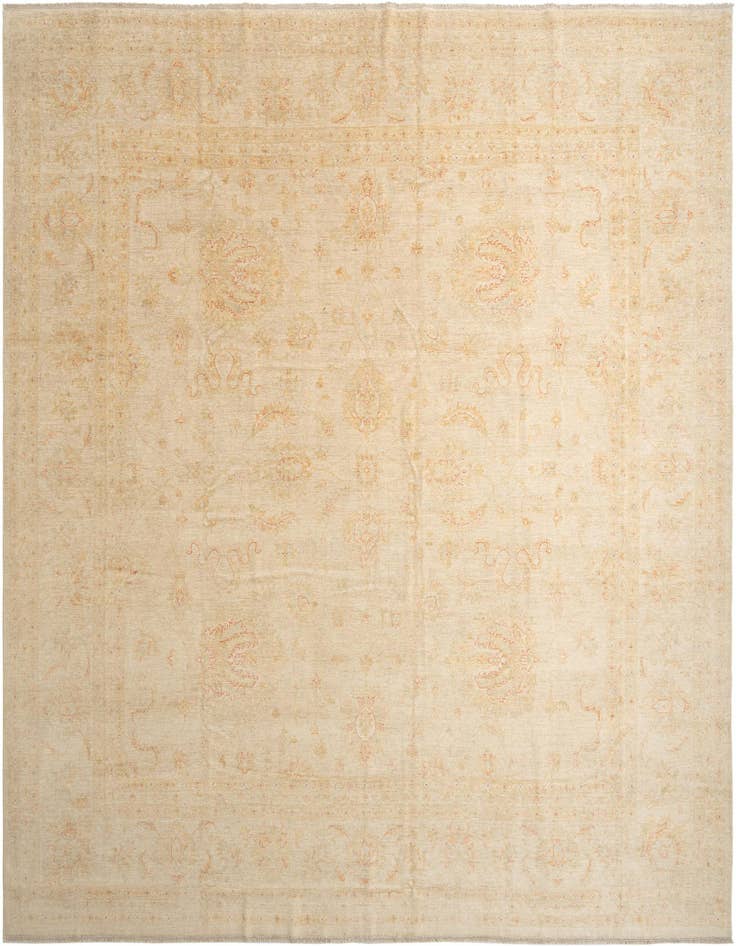 Detail image of 12' 9 x 12' 11 Kaizar Wool Square Rug