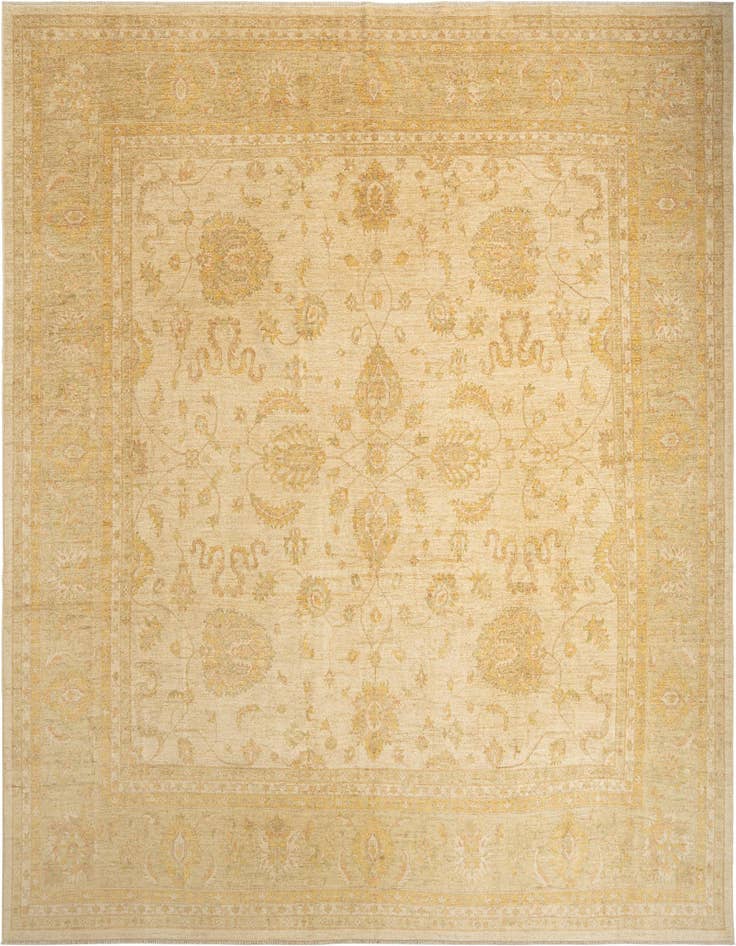 Detail image of 13' 1 x 13' 1 Kaizar Wool Square Rug