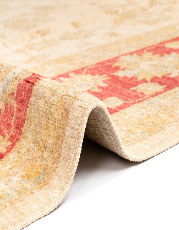 Detail image of 11' 3 x 11' 5 Kaizar Wool Square Rug