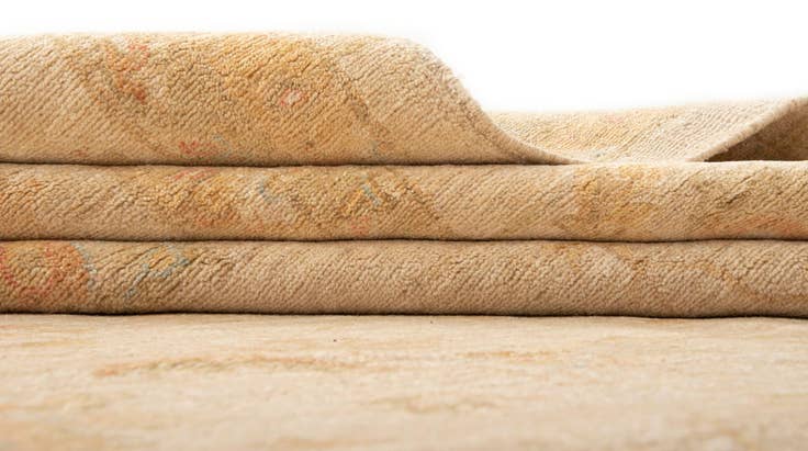 Detail image of 11' 3 x 11' 4 Kaizar Wool Square Rug