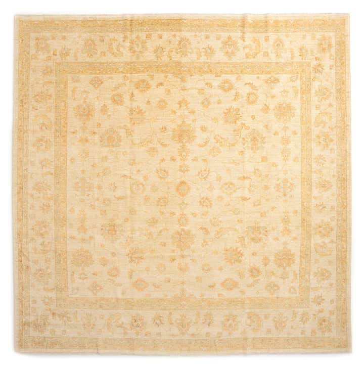 11' 3 x 11' 4 Kaizar Wool Square Rug