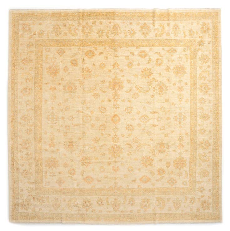 Detail image of 11' 3 x 11' 4 Kaizar Wool Square Rug