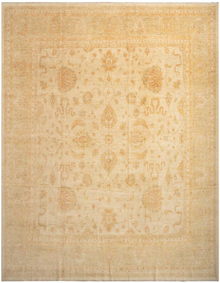 Detail image of 13' 1 x 13' 2 Kaizar Wool Square Rug