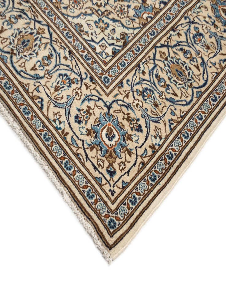 Detail image of 9' 11 x 10' 3 Kashan Wool Square Rug