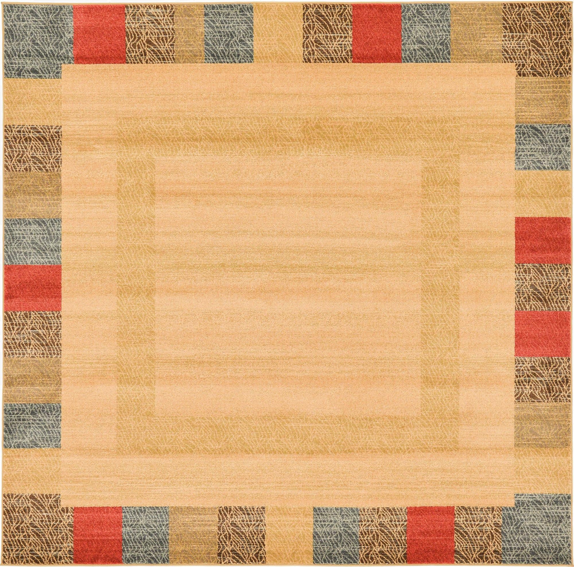 8' x 8' Kashkuli Gabbeh Square Rug