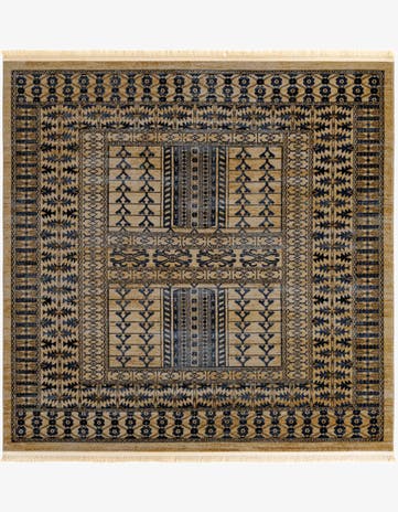 Beige Kennedy Square Rug