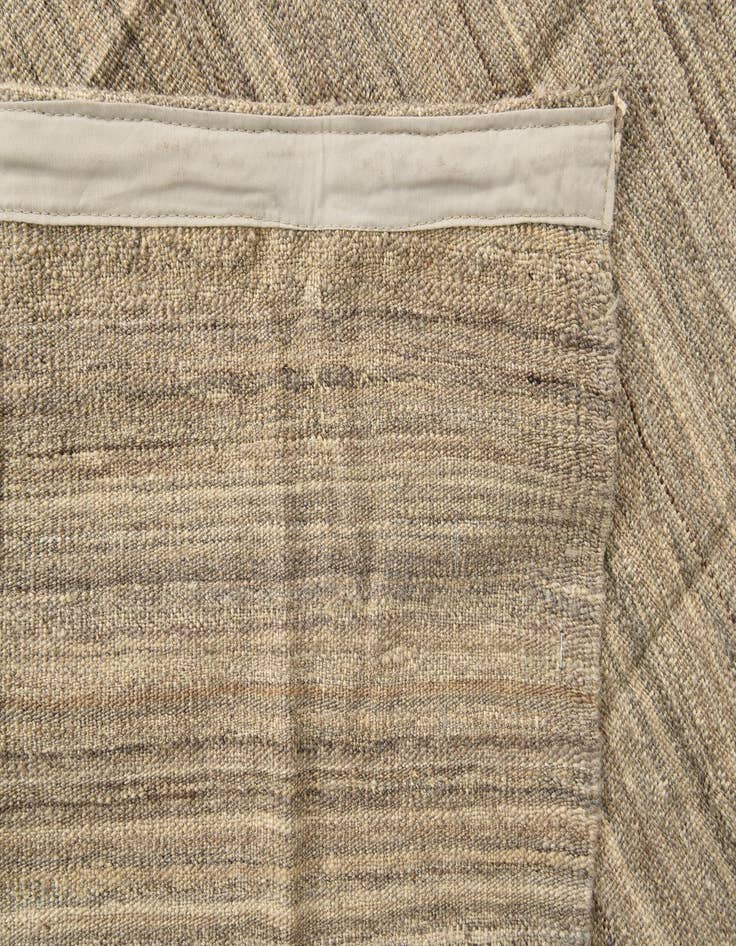 Detail image of 3' 10 x 3' 11  Hand Woven Kilim Modern Wool Square Rug