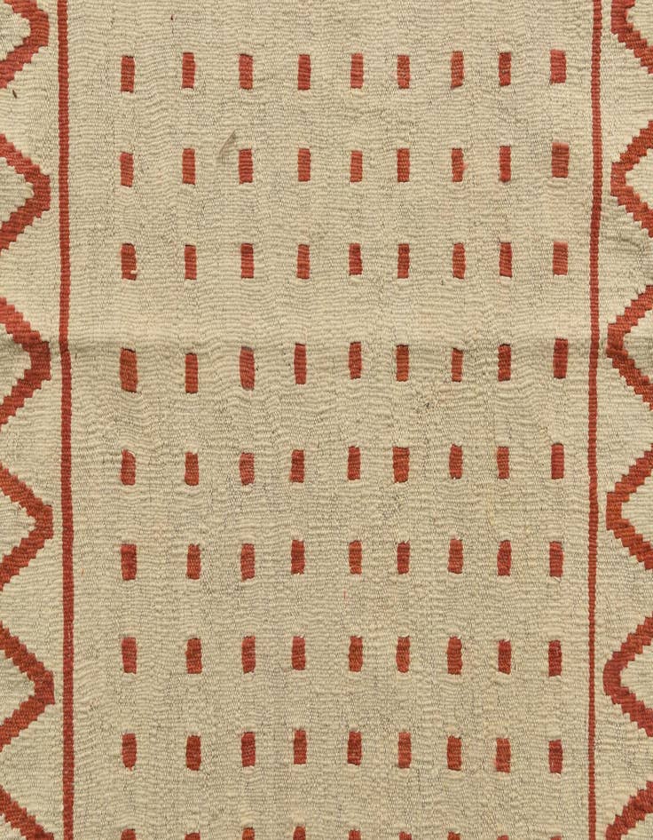 Detail image of 8' 7 x 9' 7  Hand Woven Kilim Modern Wool Square Rug