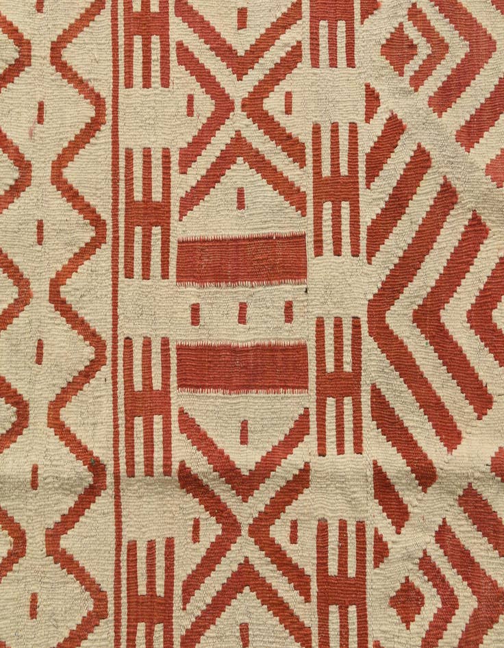 Detail image of 8' 7 x 9' 7  Hand Woven Kilim Modern Wool Square Rug