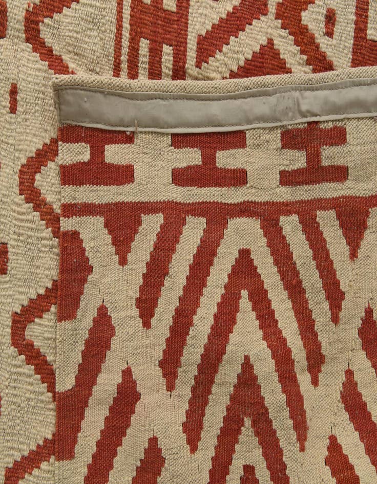 Detail image of 8' 7 x 9' 7  Hand Woven Kilim Modern Wool Square Rug