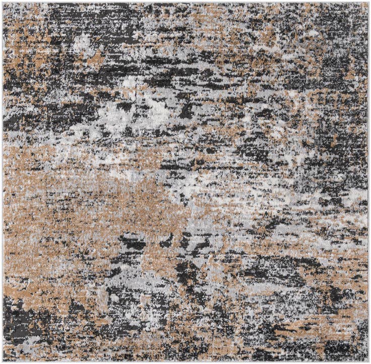 Detail image of 5' 3 x 5' 3 Leipzig Square Rug