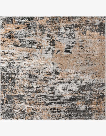 Beige Leipzig Square Rug