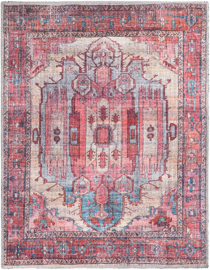 Detail image of 3' 3 x 3' 3 Washable Maahru Square Rug