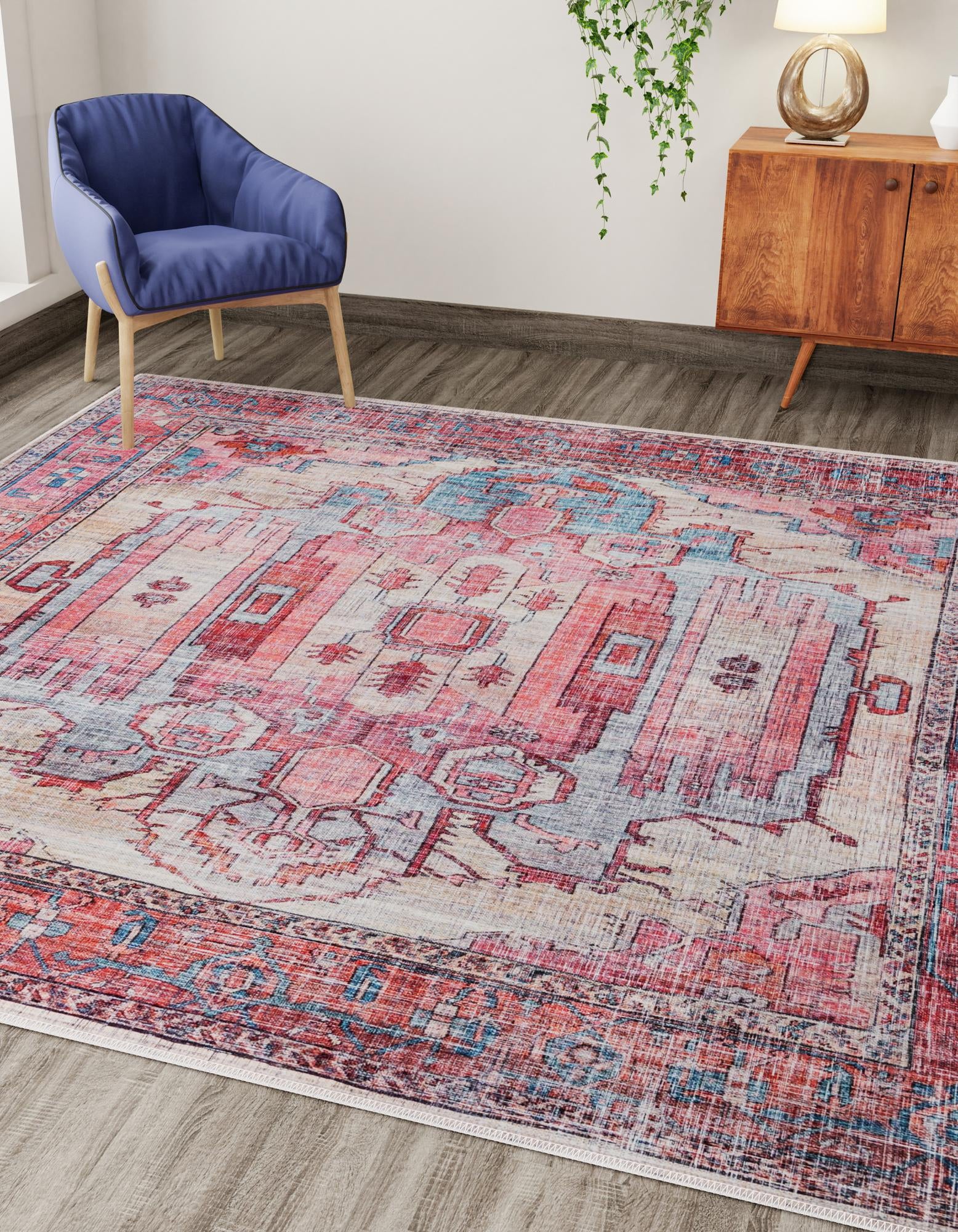 125cm x 125cm Maahru Square Rug
