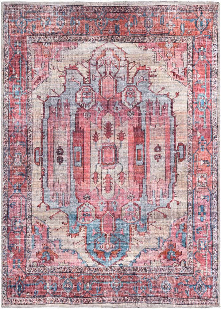5' 3 x 5' 3 Washable Maahru Square Rug