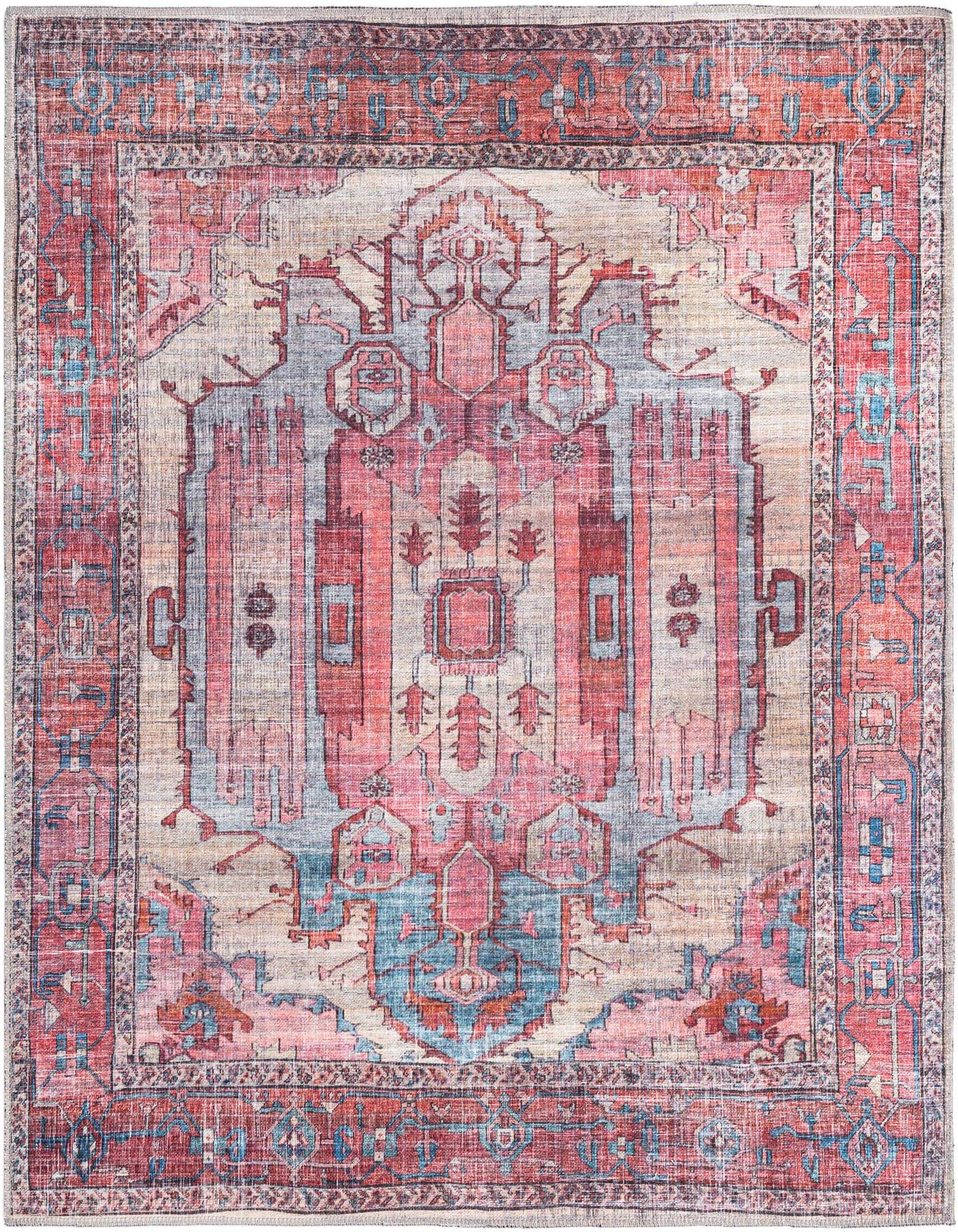 5' 3 x 5' 3 Washable Maahru Square Rug