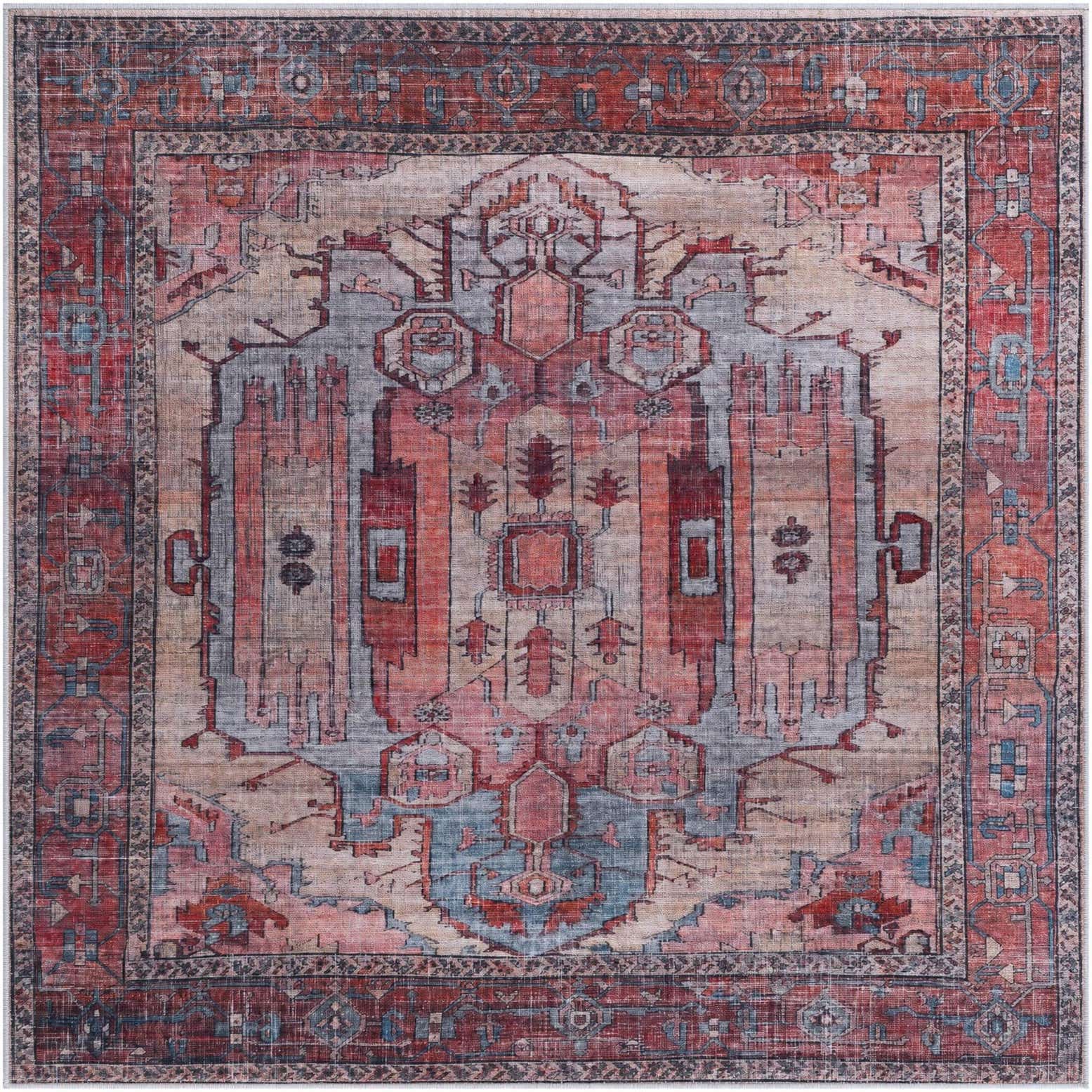 6' x 6' Maahru Square Rug