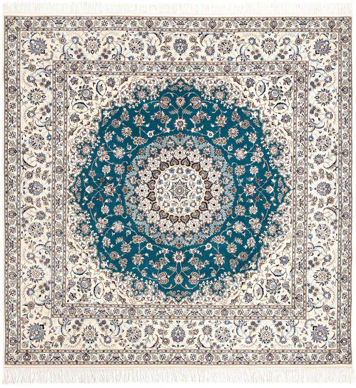 8' 5 x 8' 5 Nain Square Rug