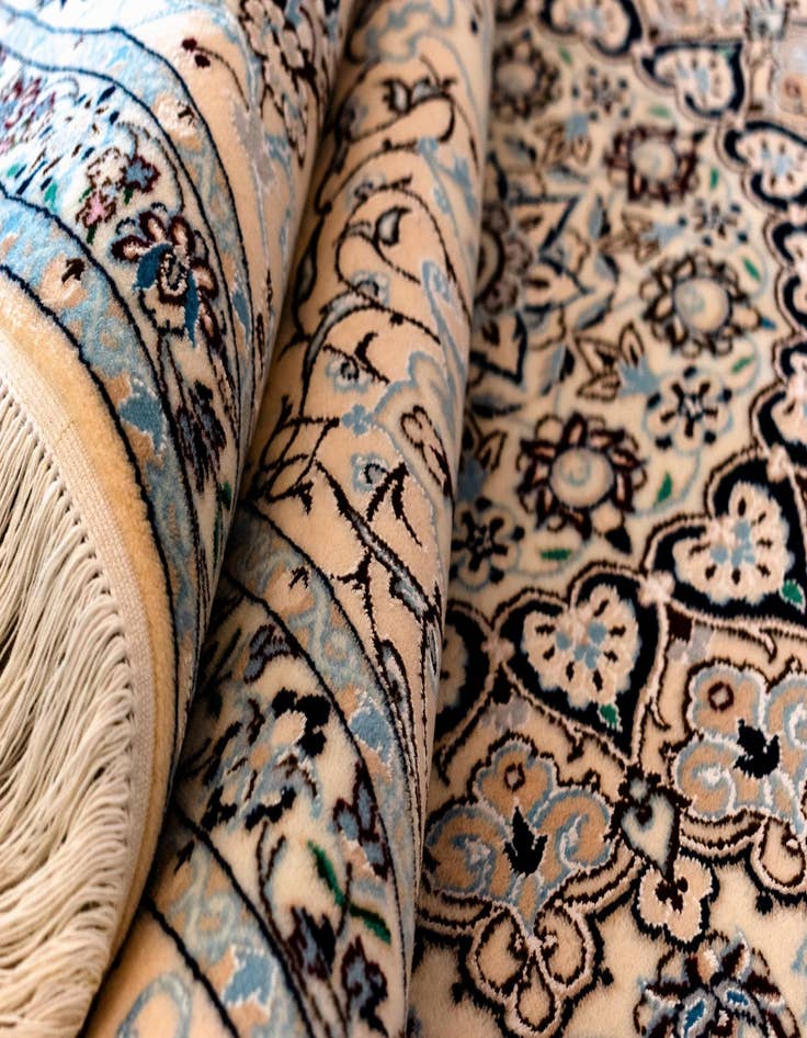 Detail image of 8' 3 x 8' 3 Nain Square Rug