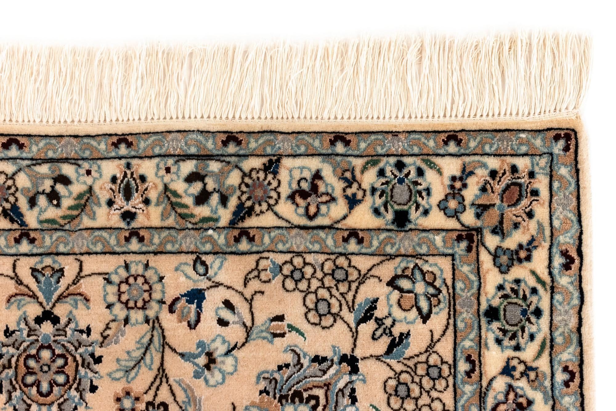 8' 4 x 8' 5 Nain Wool Square Rug
