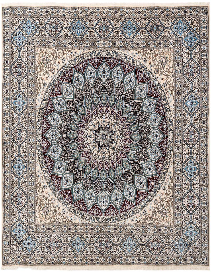 Detail image of 8' 6 x 8' 6 Nain Square Rug